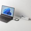 ACA-PD106W / USB PD対応クランプ式AC充電器（PD65W・C×2＋A×2・ホワイト）