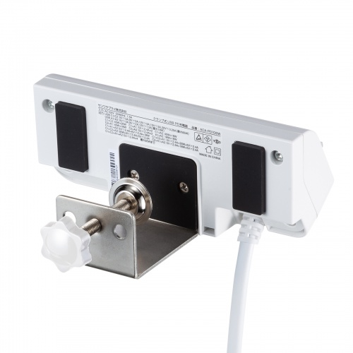 ACA-PD106W / USB PD対応クランプ式AC充電器（PD65W・C×2＋A×2・ホワイト）