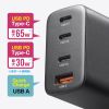 ACA-PD107BK USB PD対応AC充電器(PD65W・C×3+A×1) ACA-PD107BK / USB PD対応AC充電器(PD65W・C×3+A×1)