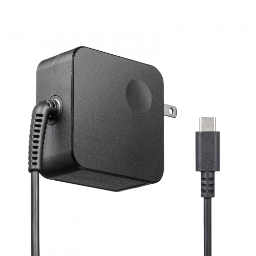 ACA-PD108BK / USB PD対応AC充電器（PD45W・Type-Cケーブル一体型）
