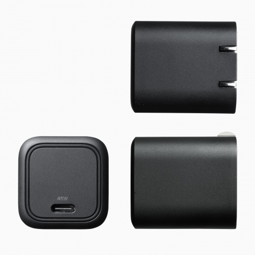 ACA-PD109BK / USB PD対応キューブ型AC充電器（PD45W）