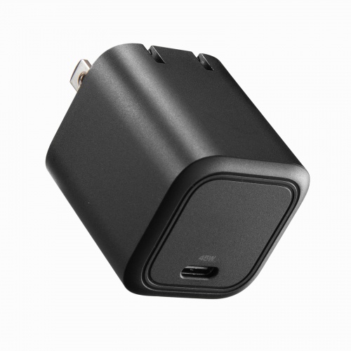ACA-PD109BK / USB PD対応キューブ型AC充電器（PD45W）