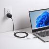 ACA-PD109SETBK / USB PD対応キューブ型AC充電器（PD45W・Type-Cケーブル付属）