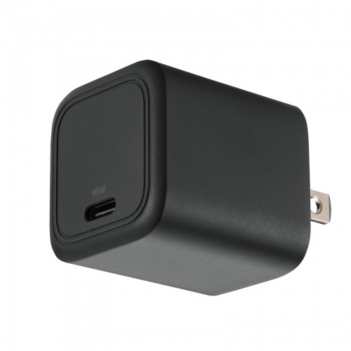 ACA-PD109SETBK / USB PD対応キューブ型AC充電器（PD45W・Type-Cケーブル付属）
