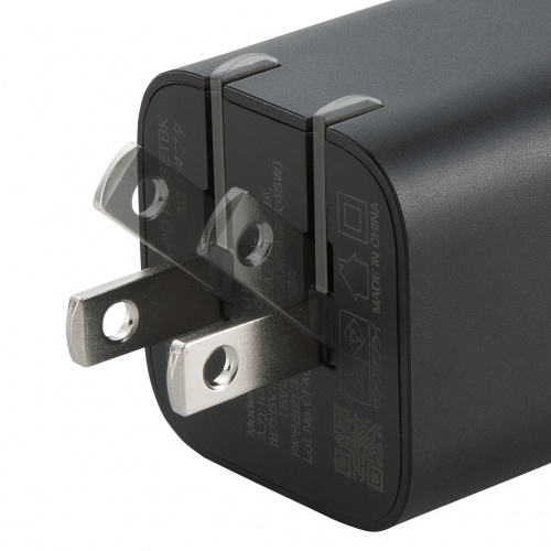 ACA-PD109SETBK / USB PD対応キューブ型AC充電器（PD45W・Type-Cケーブル付属）