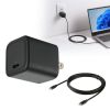 ACA-PD109SETBK / USB PD対応キューブ型AC充電器（PD45W・Type-Cケーブル付属）