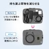 ACA-PD109SETBK USB PD対応キューブ型AC充電器(PD45W・Type-Cケーブル付属) ACA-PD109SETBK / USB PD対応キューブ型AC充電器(PD45W・Type-Cケーブル付属)