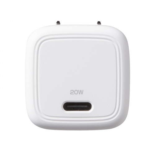 ACA-PD113SETW / USB PD対応キューブ型AC充電器（PD20W・Type-Cケーブル付属）