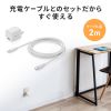 ACA-PD113SETW USB PD対応キューブ型AC充電器(PD20W・Type-Cケーブル付属) ACA-PD113SETW / USB PD対応キューブ型AC充電器(PD20W・Type-Cケーブル付属)