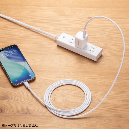 ACA-PD113W / USB PD対応キューブ型AC充電器（PD20W）