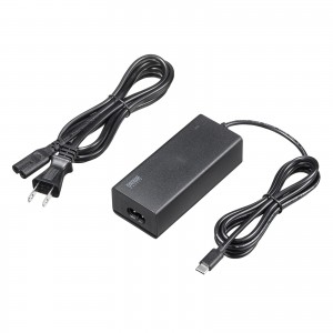 ACA-PD114BK / USB PD対応AC充電器(PD65W・電源コード型)