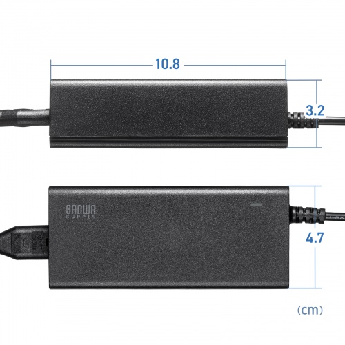 ACA-PD114BK / USB PD対応AC充電器（PD65W・電源コード型）