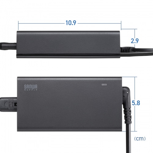 ACA-PD115BK / USB PD対応AC充電器(PD100W・電源コード型)