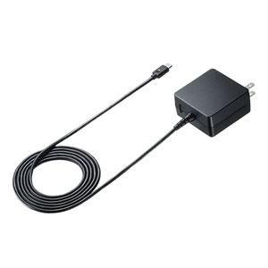 ACA-PD65BK / USB Power Delivery対応AC充電器(PD60W・TypeCケーブル一体型)