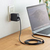 ACA-PD76BK USB Power Delivery対応AC充電器(PD65W・Type-Cケーブル一体型) ACA-PD76BK / USB Power Delivery対応AC充電器(PD65W・Type-Cケーブル一体型)