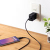 ACA-PD78BK USB Power Delivery対応AC充電器(PD18W) ACA-PD78BK / USB Power Delivery対応AC充電器(PD18W)