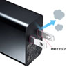 ACA-PD80BK USB PD対応AC充電器(PD45W・Type-Cケーブル付き) ACA-PD80BK / USB PD対応AC充電器(PD45W・Type-Cケーブル付き)