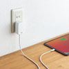 ACA-PD82W USB PD対応AC充電器(USB Type-Cケーブル一体型・18W) ACA-PD82W / USB PD対応AC充電器(USB Type-Cケーブル一体型・18W)