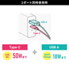ACA-PD84BK USB PD対応AC充電器(PD60W・GaN) ACA-PD84BK / USB PD対応AC充電器(PD60W・GaN)