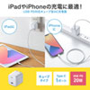 ACA-PD89W USB PD対応キューブ型AC充電器(PD20W) ACA-PD89W / USB PD対応キューブ型AC充電器(PD20W)
