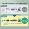 ACA-PD94BK / USB PD対応AC充電器（PD100W・Type-Cケーブル一体型）