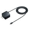 ACA-QC42MBK / Quick Charge 2.0対応AC充電器（microUSBケーブル一体型・ブラック・1.5m）