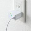 ACA-QC42MW Quick Charge 2.0対応AC充電器(microUSBケーブル一体型・ホワイト・1.5m) ACA-QC42MW / Quick Charge 2.0対応AC充電器(microUSBケーブル一体型・ホワイト・1.5m)
