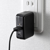 ACA-QC43CUBK USB Type-Cポート搭載Quick Charge 3.0対応AC充電器(ブラック) ACA-QC43CUBK / USB Type-Cポート搭載Quick Charge 3.0対応AC充電器(ブラック)