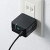 ACA-QC46CBK Quick Charge 3.0対応AC充電器(USB Type-Cケーブル一体型・ブラック) ACA-QC46CBK / Quick Charge 3.0対応AC充電器(USB Type-Cケーブル一体型・ブラック)