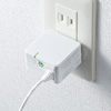 ACA-QC46CW Quick Charge 3.0対応AC充電器(USB Type-Cケーブル一体型・ホワイト) ACA-QC46CW / Quick Charge 3.0対応AC充電器(USB Type-Cケーブル一体型・ホワイト)