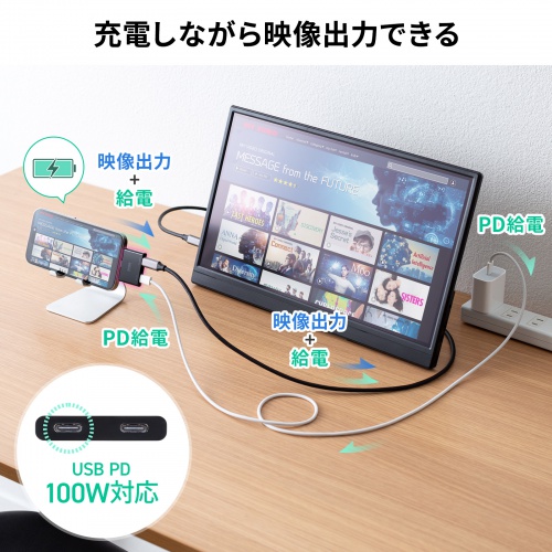 AD-ALCCPD01 / USB Type-C 拡張アダプタ（アダプタタイプ・PD対応）