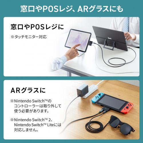 AD-ALCCPD01 / USB Type-C 拡張アダプタ（アダプタタイプ・PD対応）
