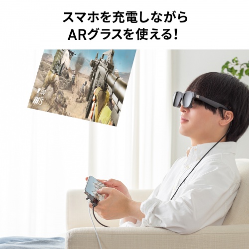 AD-ALCCPD01 / USB Type-C 拡張アダプタ（アダプタタイプ・PD対応）