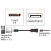 AD-ALCDP01 USB Type-C-DisplayPort変換アダプタ AD-ALCDP01 / USB Type-C-DisplayPort変換アダプタ