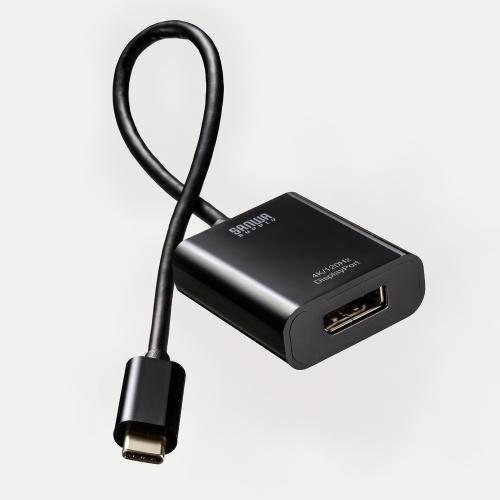 AD-ALCDP02 / USB Type C-DisplayPort変換アダプタ（4K/120Hz/HDR対応）
