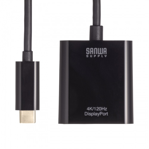 AD-ALCDP02 / USB Type C-DisplayPort変換アダプタ（4K/120Hz/HDR対応）
