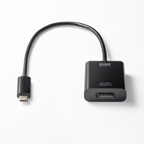 AD-ALCDP02 / USB Type C-DisplayPort変換アダプタ（4K/120Hz/HDR対応）