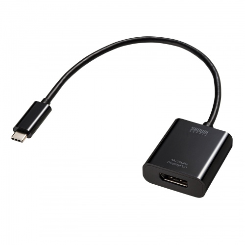 AD-ALCDP02 / USB Type C-DisplayPort変換アダプタ（4K/120Hz/HDR対応）