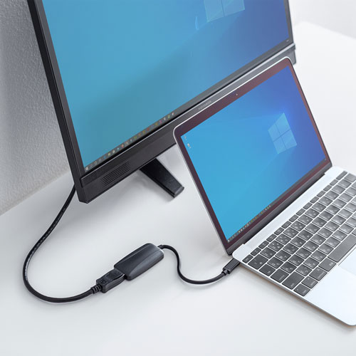 AD-ALCDP1401 / USB Type-C-DisplayPort変換アダプタ