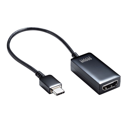 AD-ALCHDR02 / USB Type-C-HDMI変換アダプタ（4K/60Hz/HDR対応）