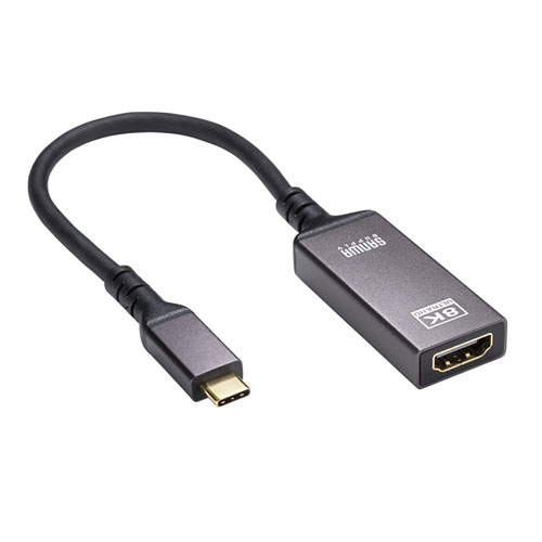 AD-ALCHDR03 / USB Type-C-HDMI変換アダプタ(8K/60Hz/HDR対応)