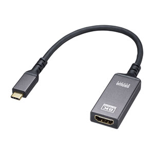 AD-ALCHDR03 / USB Type-C-HDMI変換アダプタ(8K/60Hz/HDR対応)