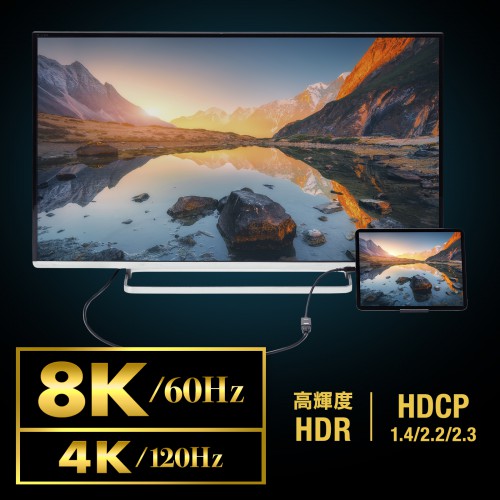 AD-ALCHDR03 / USB Type-C-HDMI変換アダプタ(8K/60Hz/HDR対応)