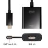 AD-ALCHDR04TK / USB Type C-HDMI変換アダプタ（4K/60Hz/HDR・簡易パッケージ版）