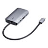 AD-ALCHV02 USB Type-C-HDMI/VGA変換アダプタ(4K/30Hz/PD対応) AD-ALCHV02 / USB Type-C-HDMI/VGA変換アダプタ(4K/30Hz/PD対応)