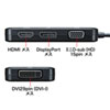 AD-ALCHVDVDP USB Type-C-HDMI/VGA/DVI/DisplayPort変換アダプタ AD-ALCHVDVDP / USB Type-C-HDMI/VGA/DVI/DisplayPort変換アダプタ