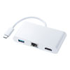 AD-ALCMHL USB Type-C-HDMIマルチ変換アダプタ with LAN AD-ALCMHL / USB Type-C-HDMIマルチ変換アダプタ with LAN