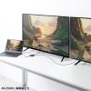 AD-ALCMST2HD2 / USB Type C-HDMI変換アダプタ（2ポート/4K対応）