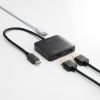 AD-ALCMST2HDPD / USB Type-CーHDMI変換アダプタ（2ポート/4K/PD対応）