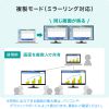AD-ALCMST2HDPD / USB Type-CーHDMI変換アダプタ（2ポート/4K/PD対応）